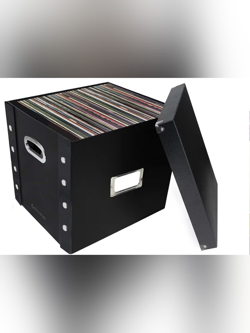 NEW Vinyl Record Storage Box - Picture 3 of 3